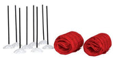 Lemax Accessory Lemax Christmas Village Accessory, Ski Racing Net, Set of 10